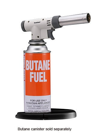 Iwatani Professional Torch Burner CB-TC-PRO2 – Stainless Steel, Electronic Ignition, Made In Japan